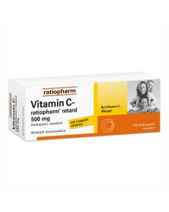 VITAMIN C-RATIOPHARM retard 500 mg Kapseln