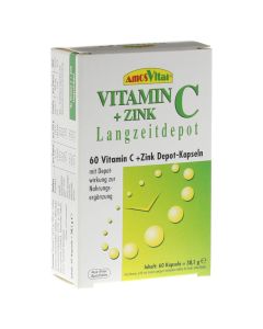 VITAMIN C+ZINK Depot Kapseln