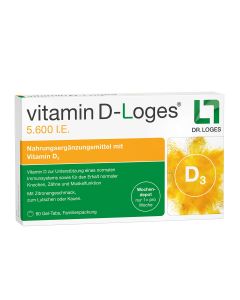 VITAMIN D-LOGES 5.600 I.E. Kautabl.Familienpackung