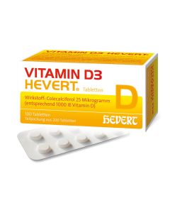 VITAMIN D3 HEVERT Tabletten