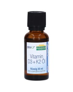 VITAMIN D3+K2 Öl Tropfen zum Einnehmen