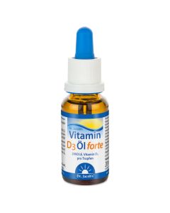 VITAMIN D3 ÖL forte Dr.Jacob&#039;s Tropfen