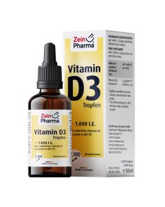 VITAMIN D3 TROPFEN 1.000 I.E. 2100 Tro.ZeinPharma