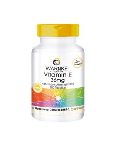 VITAMIN E 36 mg Tabletten