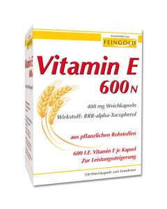 VITAMIN E 600 N Weichkapseln