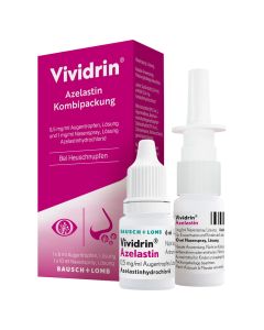 VIVIDRIN Azelastin Kombip. 0,5mg/ml ATR+1mg/ml NAS