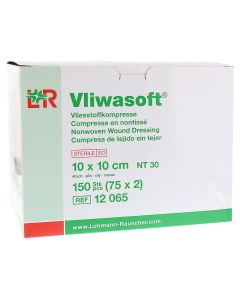 VLIWASOFT Vlieskompressen 10x10 cm steril 4l.