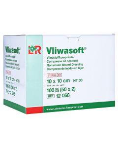 VLIWASOFT Vlieskompressen 10x10 cm steril 6l.CPC