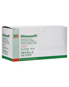 VLIWASOFT Vlieskompressen 5x5 cm steril 6l.