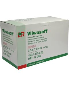 VLIWASOFT Vlieskompressen 7,5x7,5 cm steril 4l.