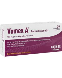 VOMEX A Retardkapseln