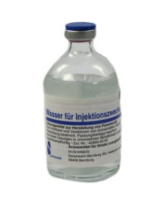 WASSER für Injektionszwecke