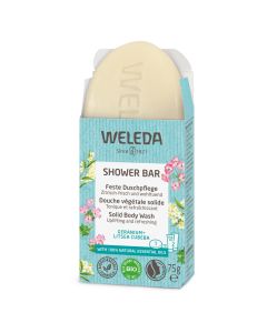 WELEDA feste Duschpflege Geranium+Litsea Cubeba