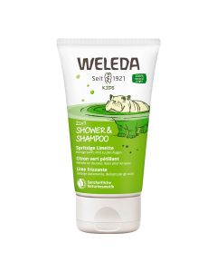 WELEDA Kids 2in1 Shower &amp; Shampoo spritzig.Limette