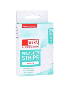 WEPA Pflasterstrips sensitiv 3 Grössen