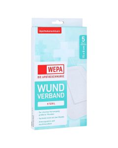 WEPA Wundverband 8x15 cm steril