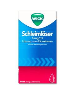 WICK Schleimlöser 6 mg/ml Lösung zum Einnehmen