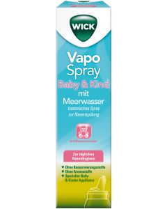 WICK Vapospray zur Nasenspülung für Kinder