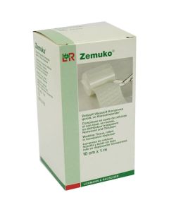 ZEMUKO Vliesstoff-Kompr.gerollt 10 cmx1 m