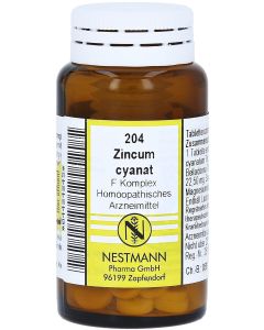 ZINCUM CYANATUM F Komplex Nr.204 Tabletten