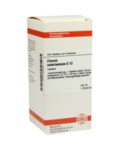 ZINCUM VALERIANICUM D 12 Tabletten