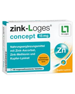 ZINK-LOGES concept 15 mg magensaftres.Tabletten