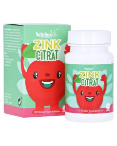 ZINKCITRAT Kinder Kautabletten vegan