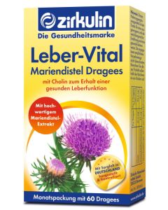 ZIRKULIN Leber-Vital Mariendistel Dragees