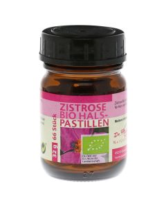 ZISTROSE BIO Halspastillen