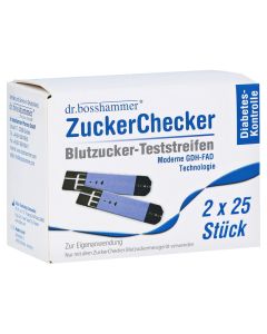 ZUCKERCHECKER Blutzucker Teststreifen