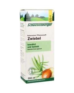 ZWIEBELSAFT naturrein Schoenenberger