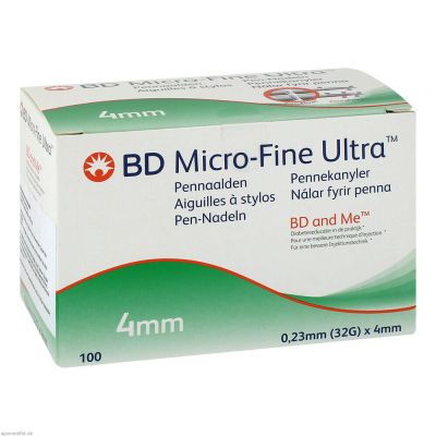 BD MICRO-FINE+ 4 Pen-Nadeln 0,23x4 mm