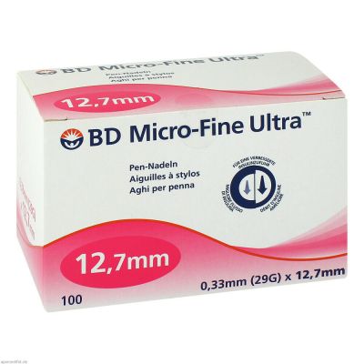 BD MICRO-FINE+ 12,7 Pen-Nadeln 0,33x12,7 mm