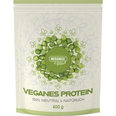 100% NATÜRLICHES Protein vegan Megamax Pulver