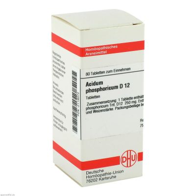 ACIDUM PHOSPHORICUM D 12 Tabletten