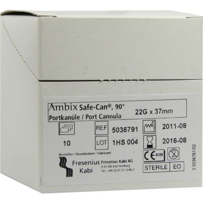 AMBIX Safe-Can Portpunkt.Kan.22 Gx37 mm gebogen