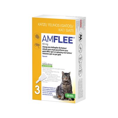 Amflee 50 mg Lösung zum Auftropfen für Katzen