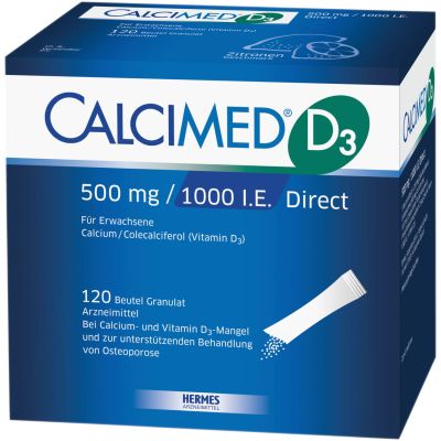 CALCIMED D3 500 mg / 1000 I.E. Direct