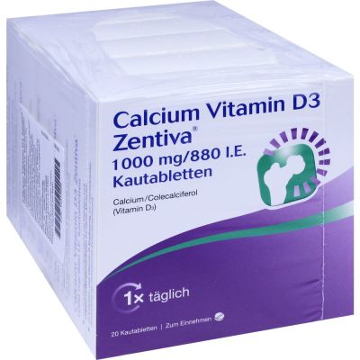 Calcium Vitamin D3 Zentiva -48