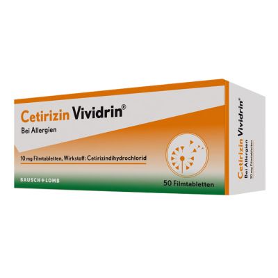 Cetirizin Vividrin 10 mg Filmtabletten bei Allergien
