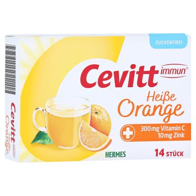 CEVITT immun heisse Orange zuckerfrei Granulat