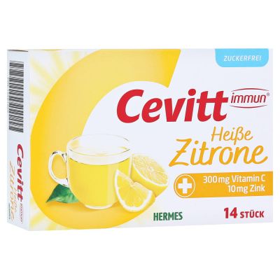 CEVITT immun heisse Zitrone zuckerfrei Granulat