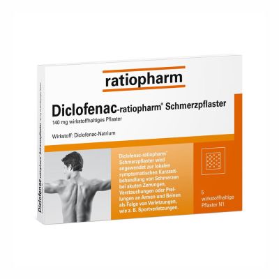 Diclofenac-ratiopharm Schmerzpflaster