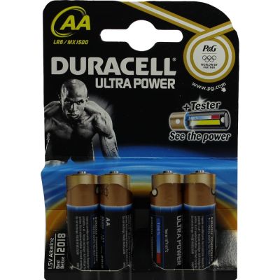 DURACELL Ultra Power AA (MN1500/LR6) K4 m.Powerch.
