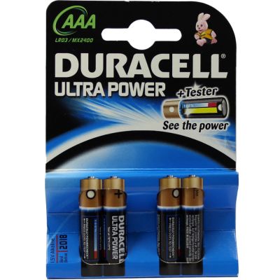 DURACELL Ultra Power AAA (MN2400/LR03)K4 m.Powerch