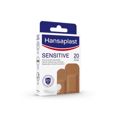 HANSAPLAST Sensitive Pflasterstrips hautton medium