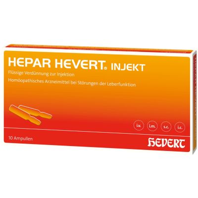 HEPAR HEVERT® INJEKT bei Störung der Leberfunktion