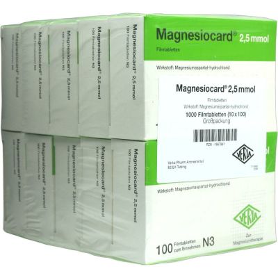 Magnesiocard 2,5mmol Filmtabletten