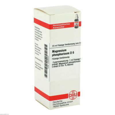 MAGNESIUM PHOSPHORICUM D 6 Dilution