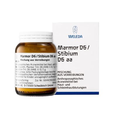 MARMOR D 6/Stibium D 6 aa Trituration